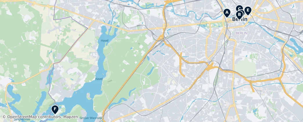 Map of Berlin