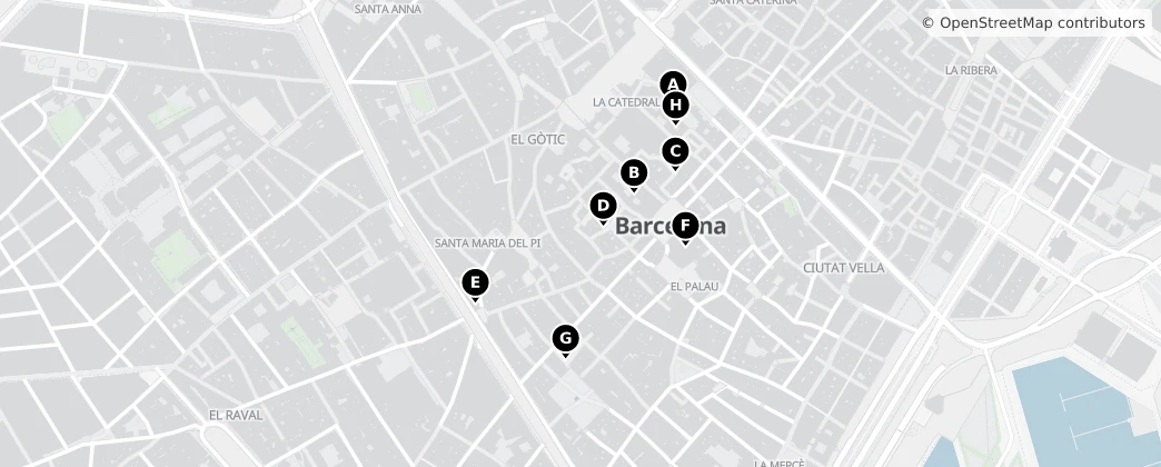 Map of Gotisches Viertel