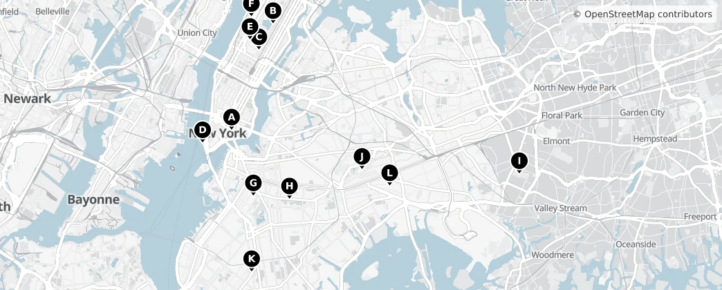 Map of New York