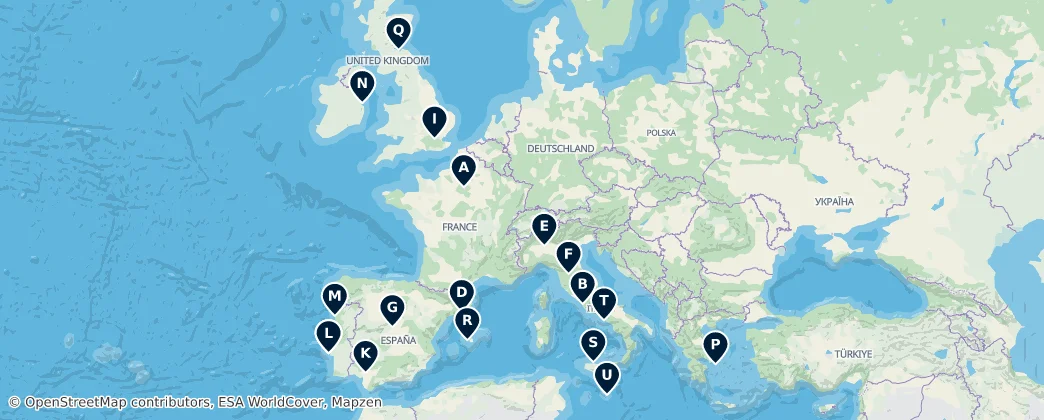 Map of Europa