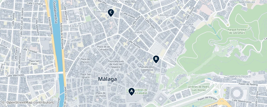 Map of Centro