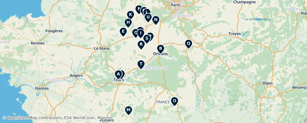 Map of Zentrum