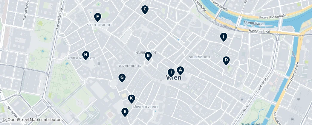 Map of Innere Stadt