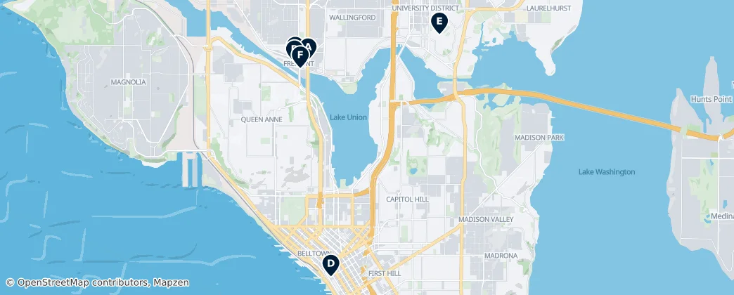 Map of Washington