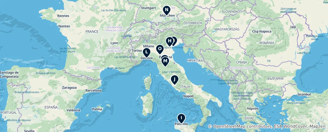 Map of Italien