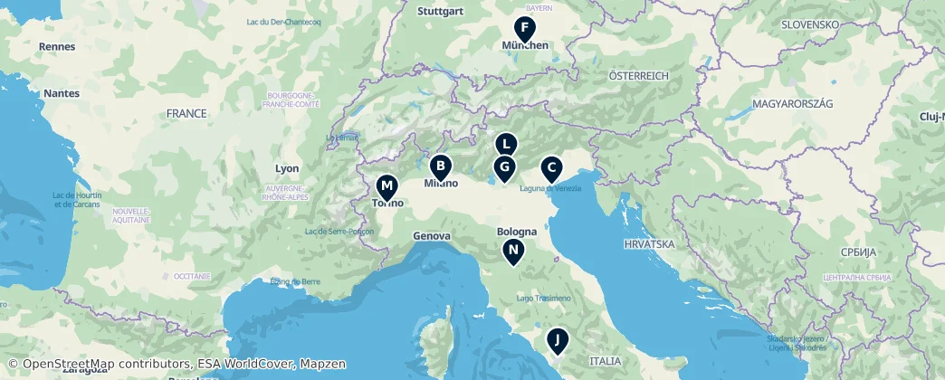Map of Italien