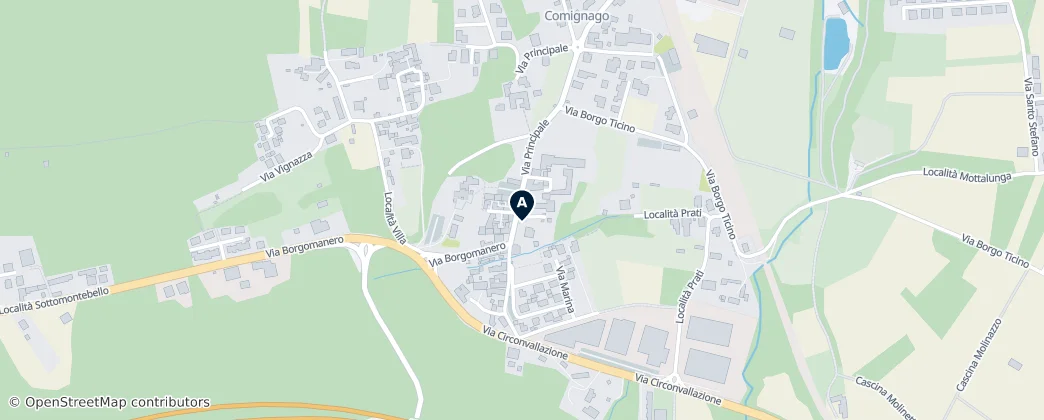 Map of Provinz Novara