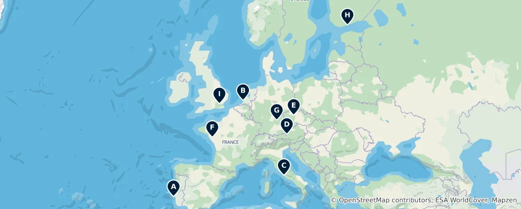 Map of Europa