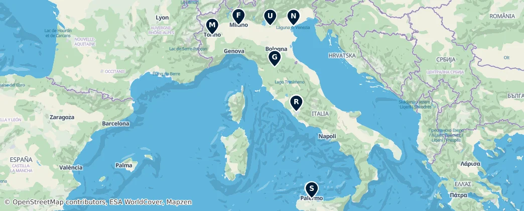 Map of Italien