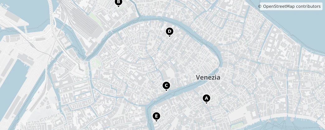 Map of Venetien