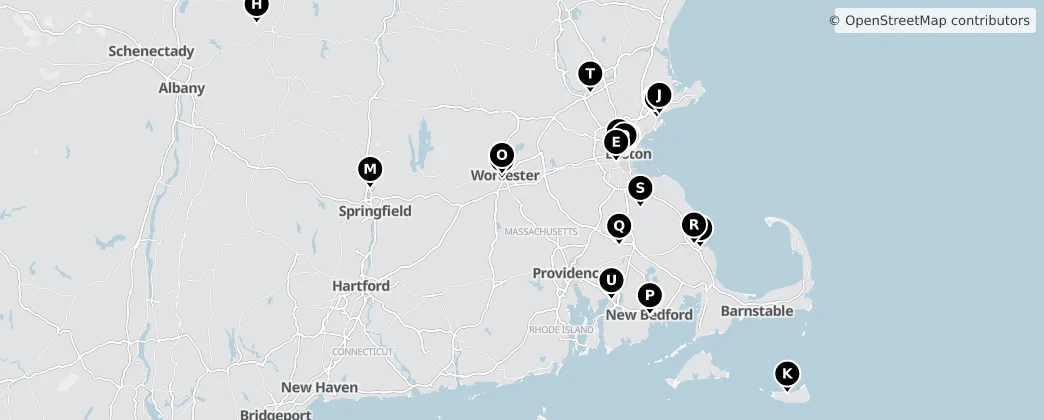 Map of Massachusetts