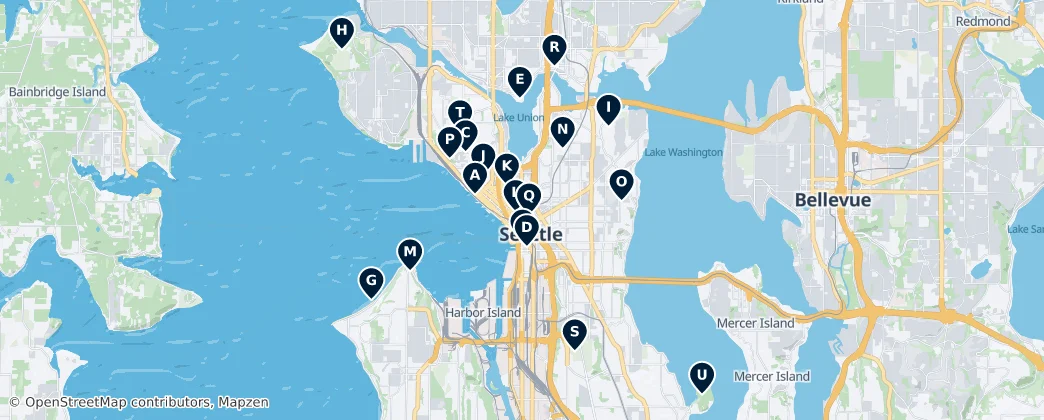 Map of Seattle