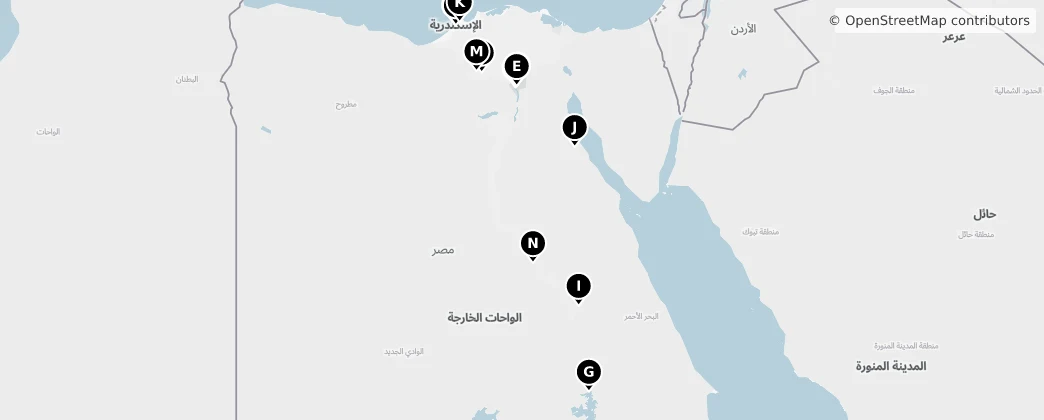 Map of Ägypten
