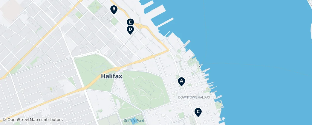Map of Dartmouth