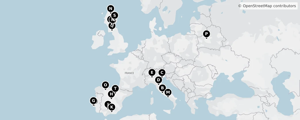 Map of Europa