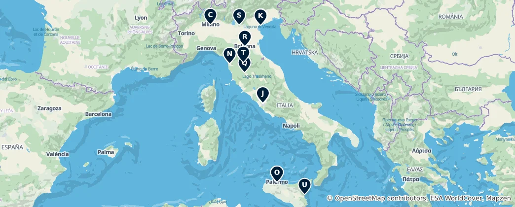 Map of Italien