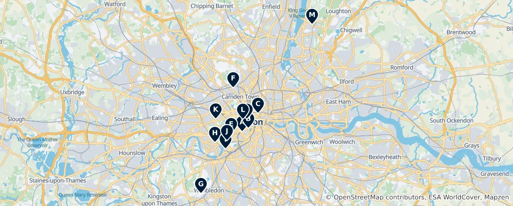 Map of London
