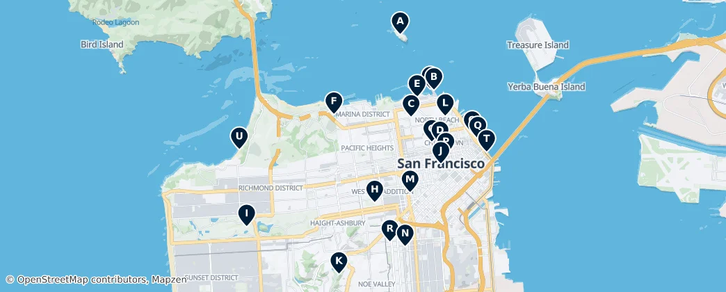 Map of San Francisco