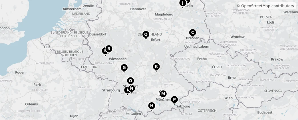 Map of Deutschland