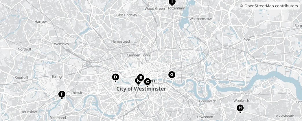 Map of London