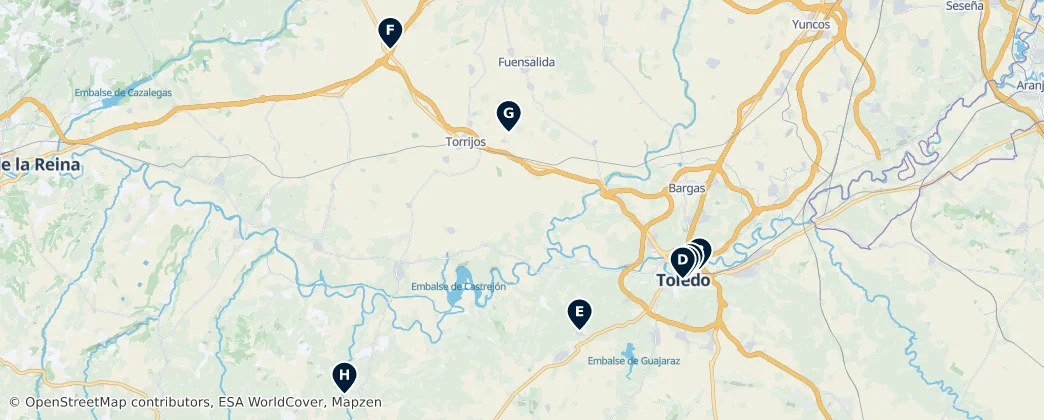 Map of Provinz Toledo