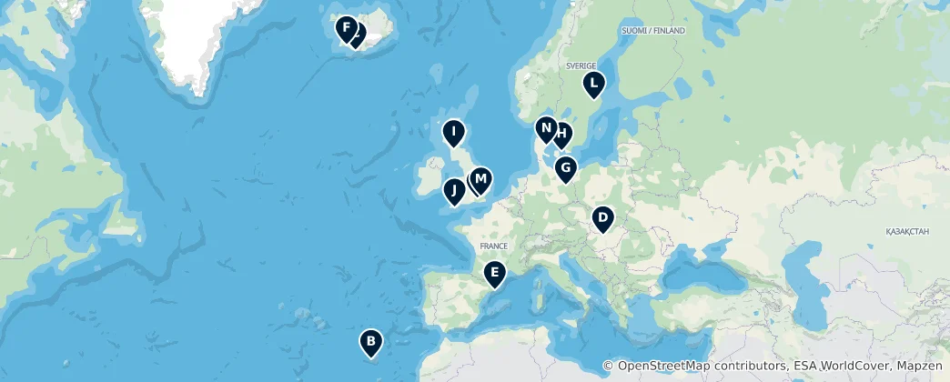 Map of Europa