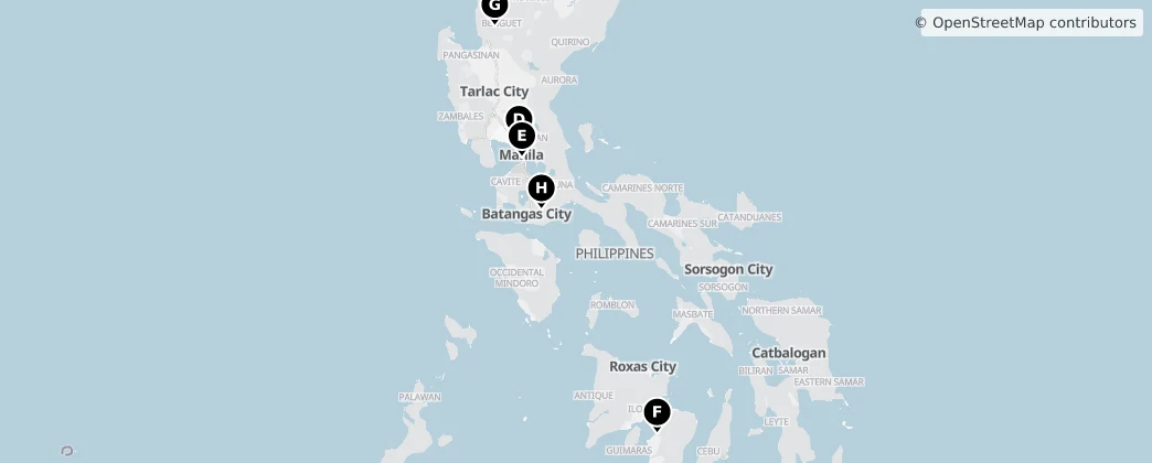 Map of Philippinen
