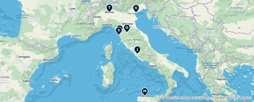 Map of Italien