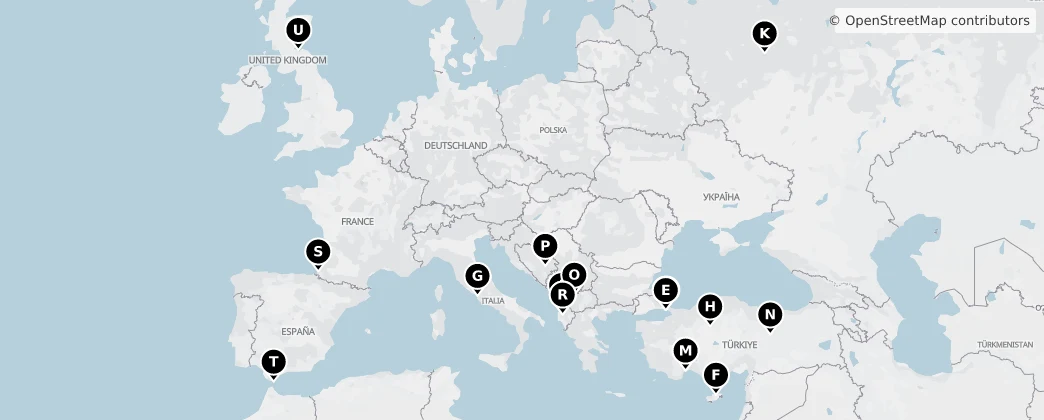 Map of Europa