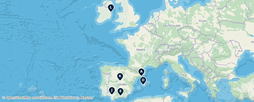 Map of Europa