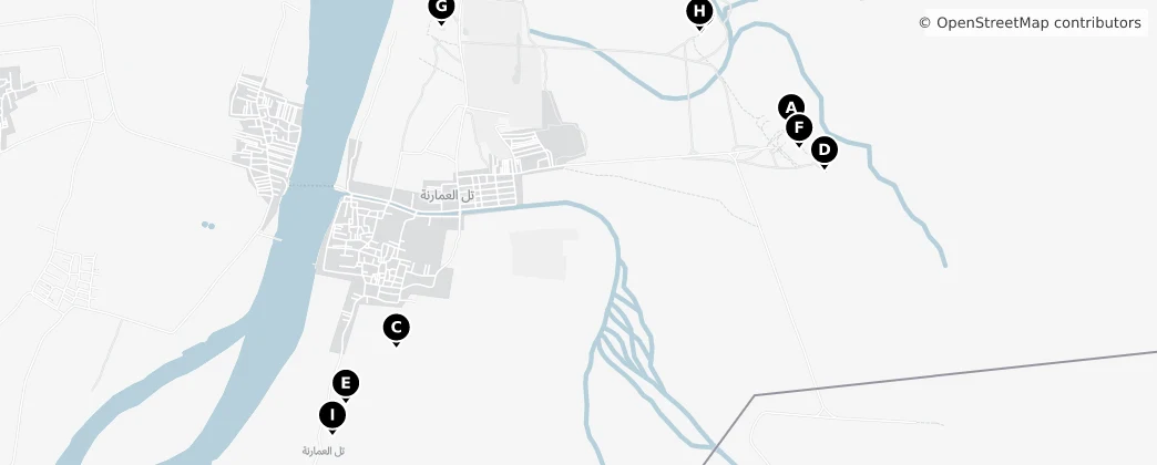 Map of Al-Minya