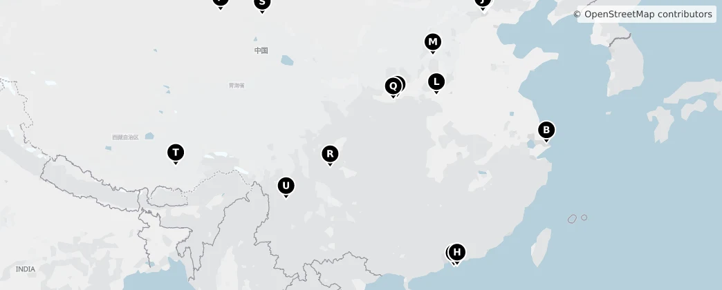 Map of China