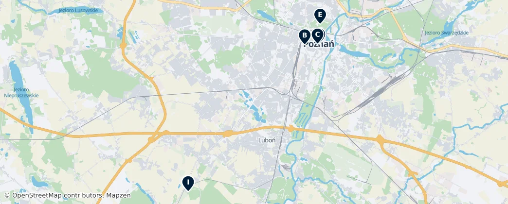 Map of Großpolen