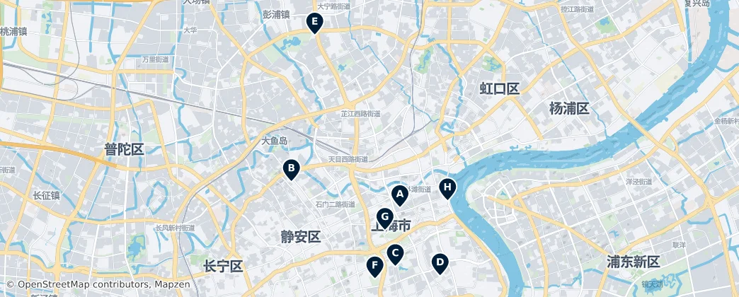 Map of Jing’an