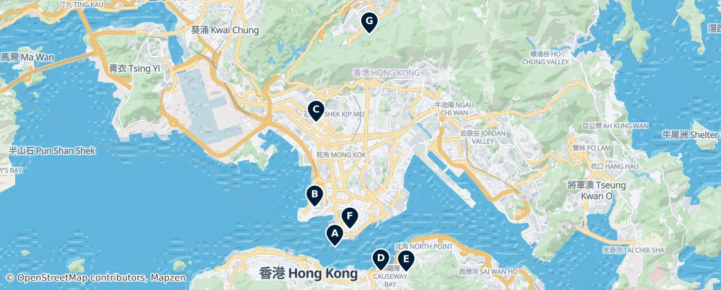 Map of Kowloon