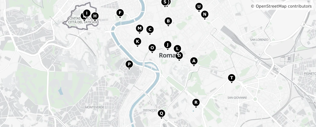 Map of Rom