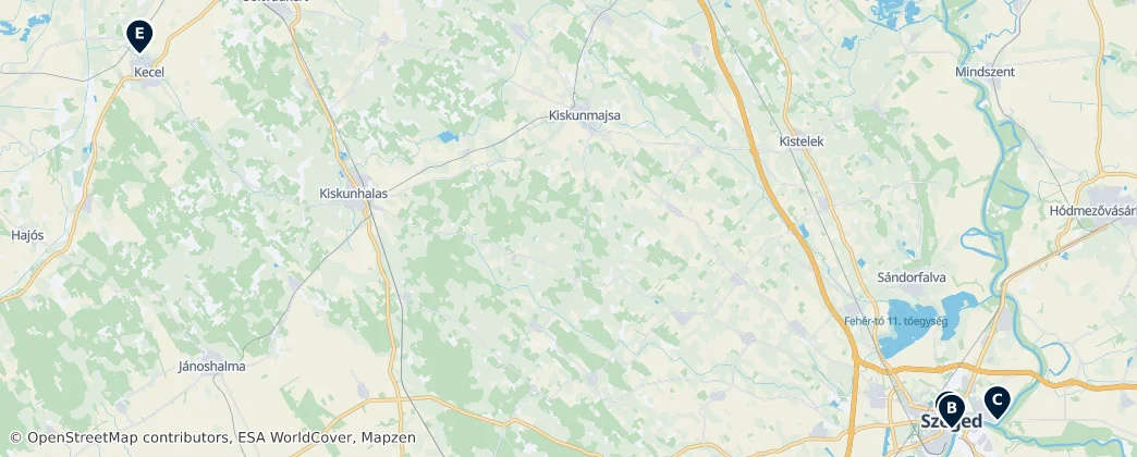 Map of Südliche Große Tiefebene