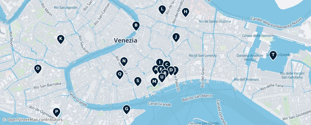 Map of Venezia