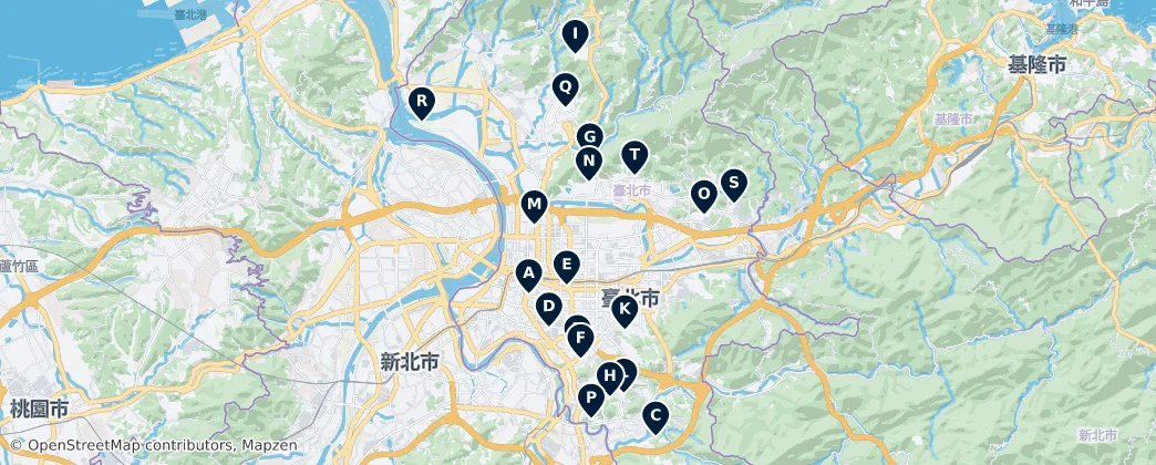 Map of Taipeh