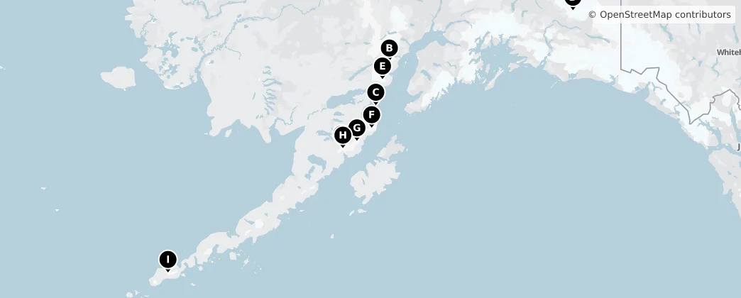 Map of Alaska