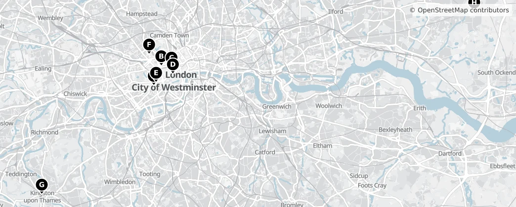 Map of London