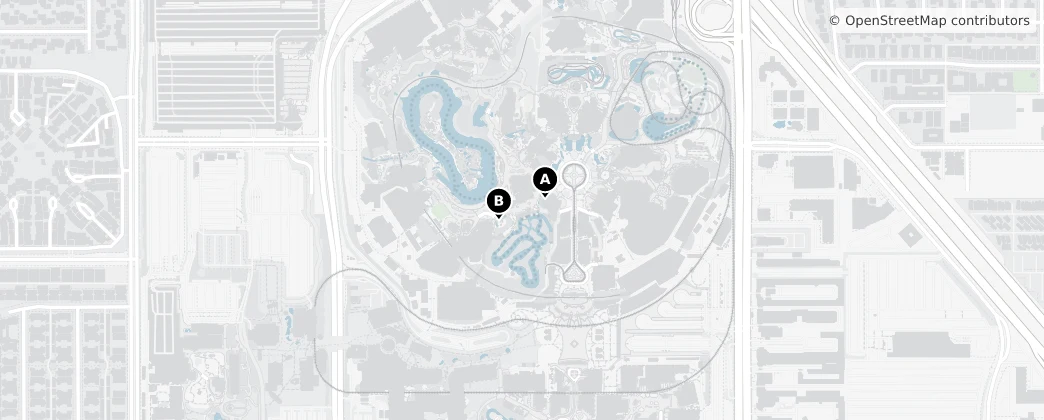 Map of Adventureland