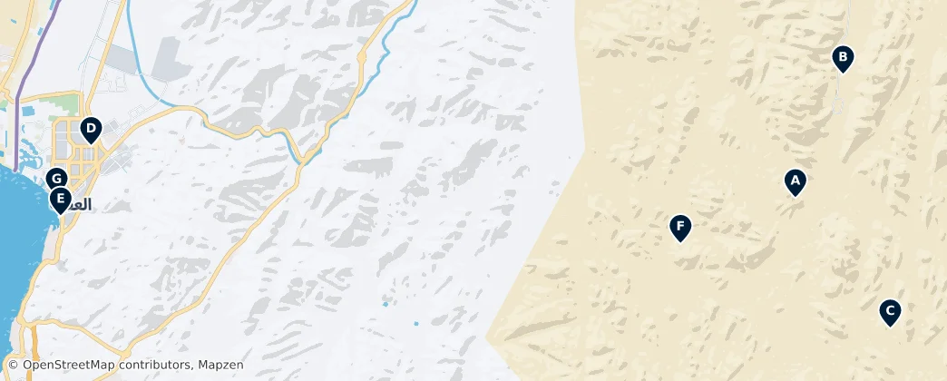Map of Akaba