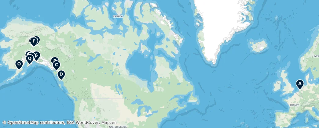 Map of Alaska