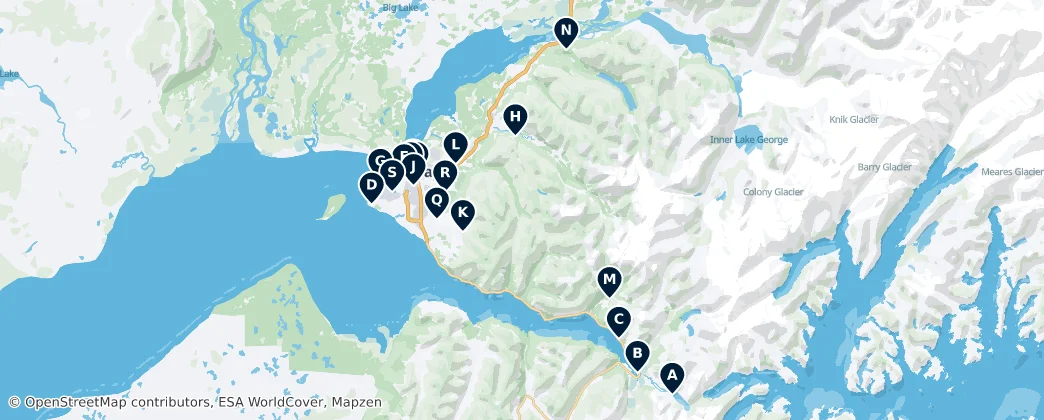 Map of Anchorage