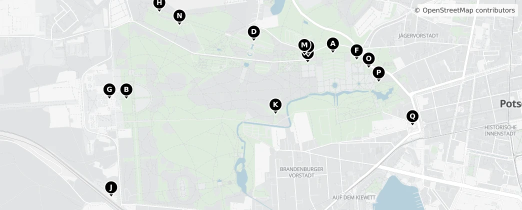Map of Brandenburger Vorstadt
