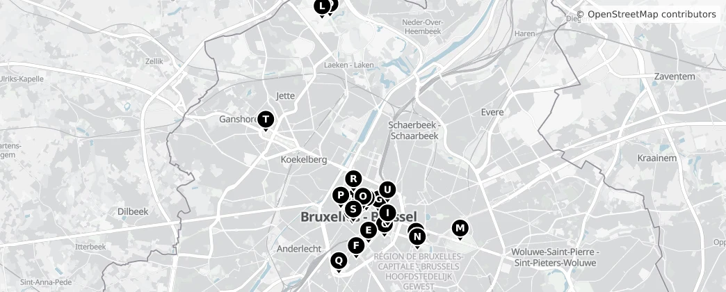 Map of Brüssel