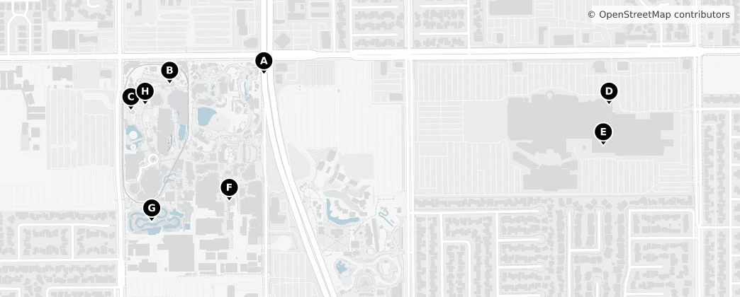 Map of Buena Park
