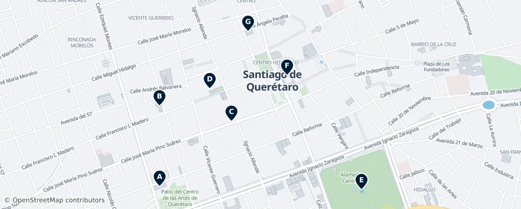 Map of Centro