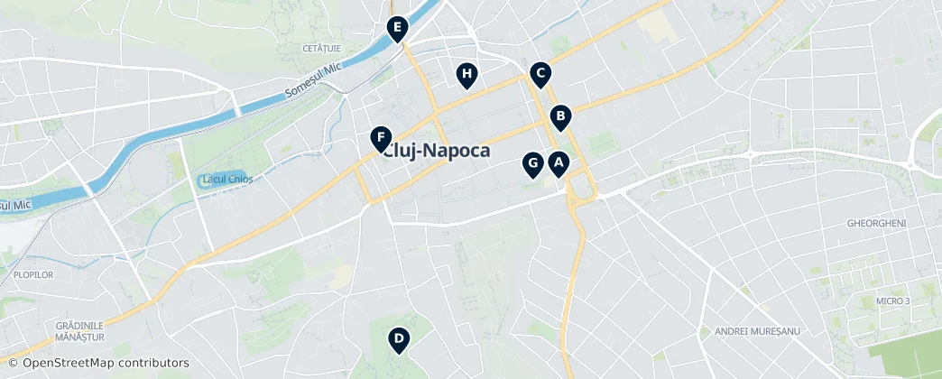 Map of Center